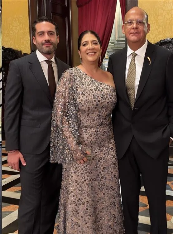 Victor, Elisa e Everardo Oliveira