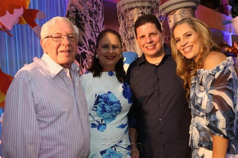 Artur, Veronica e Homero Silva, Cristiane Accioly