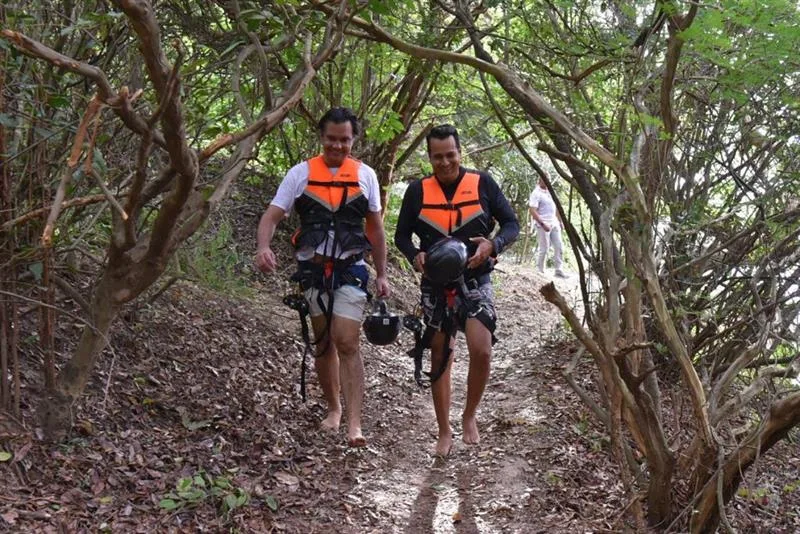 Prefeitura de Caucaia apresenta nova Tirolesa de Caucaia para Bugueiros e Imprensa