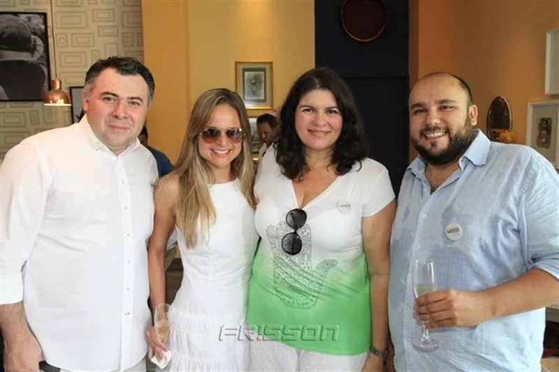 André Monte, Ana Virginia Furlani, Cristiane Boris e Érico Monteiro