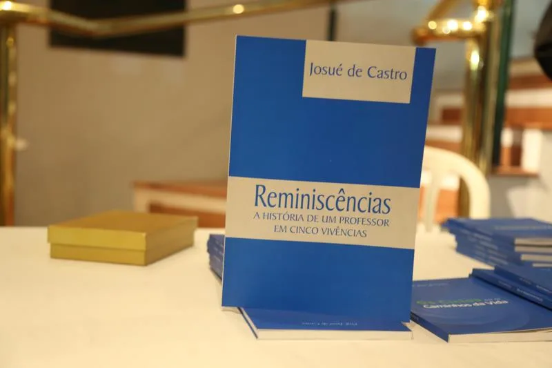 Lançamento livros Josué de Castro