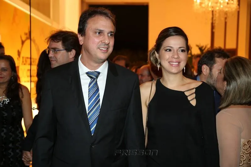 Camilo Santana e Onélia Leite