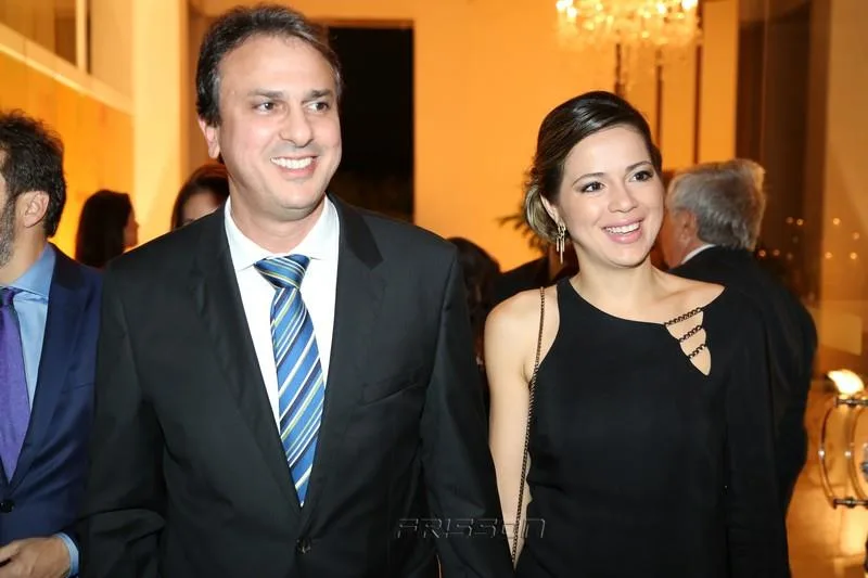 Camilo Santana e Onélia Leite
