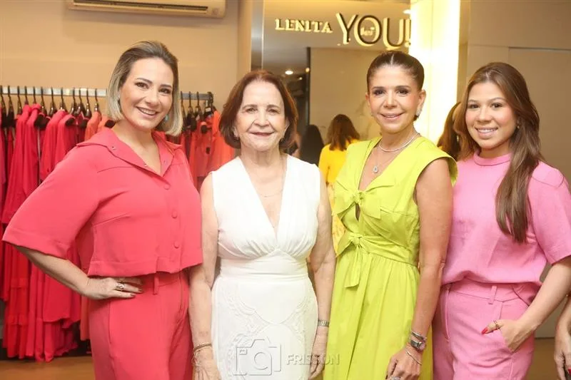 Gaida Dias, Lenita, Maria Lucia e Maria Clara Negrão