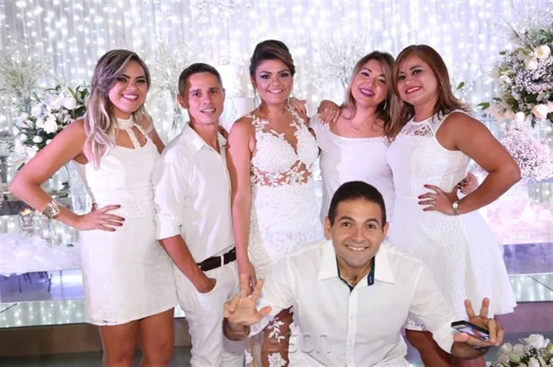 Aline de Sousa, Leonardo Oliveira, Cris Pontes, Nayara Oliveira, Kelly Fiúza e Evamar Oliveira