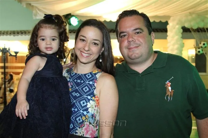 Alice, Ticiana e Manuel Porto
