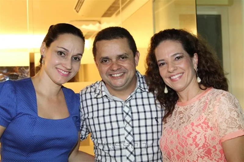 Carmem Pompeu, Germano Albuquerque e Camila Cavalcante