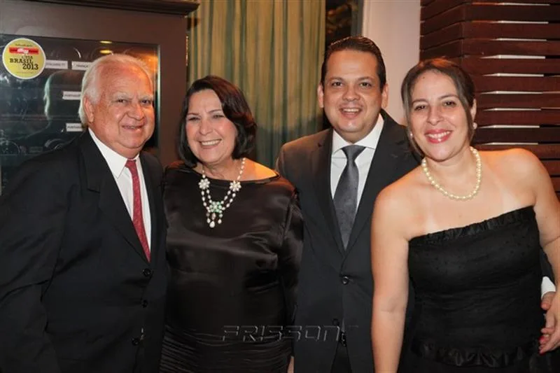 Cláudio, Lígia Cavalcante, Marcus e Natália Lage