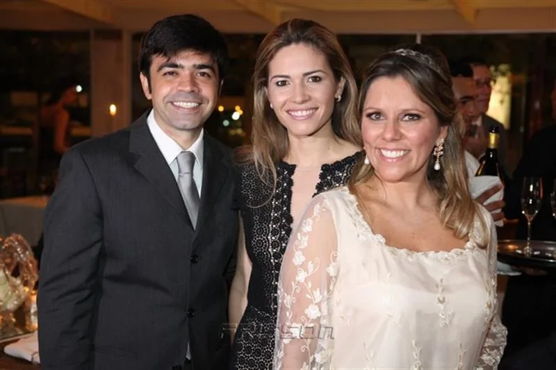Eduardo, Natália Calls e Milena Carvalho