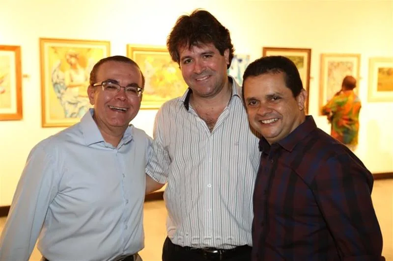 Alessandro Belchior, Acrisio Valente e Germano Albuquerque