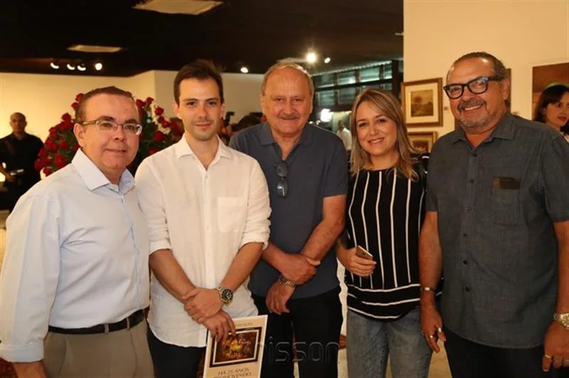 Alessandro Belchior, Aldonso Palácio, Ronaldo, Michelle Marinho e Sergio Castro