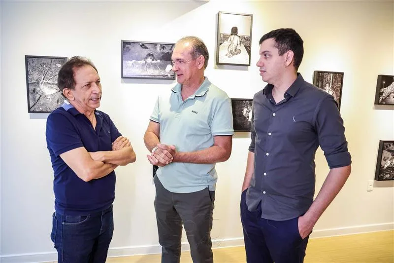 Djalma Pinto, Washington Araújo e Gustavo Araújo