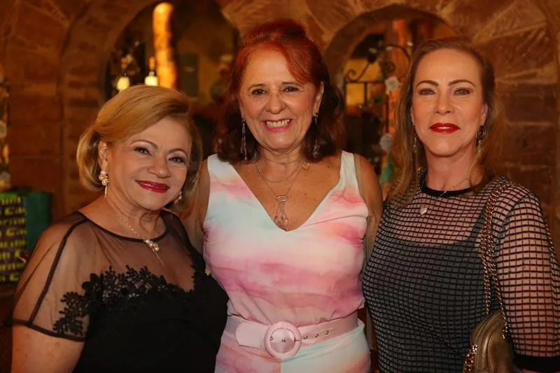 Arinete Timbó, Fátima Duarte e Cristiane da Fonte