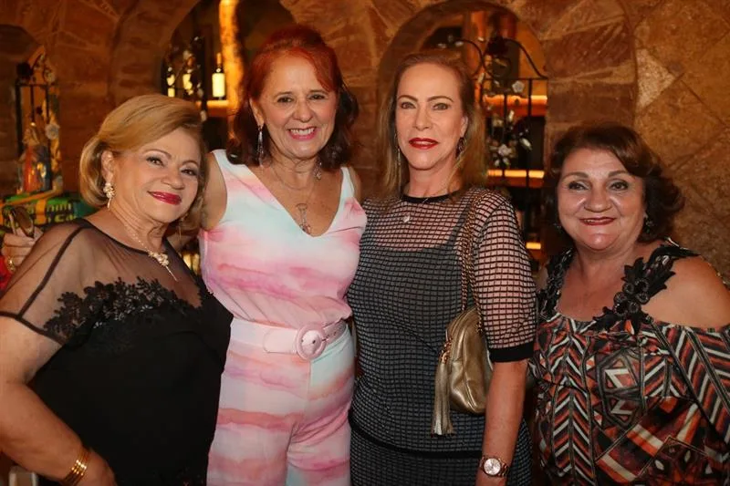 Arinete Timbó, Fátima Duarte, Cristiane da Fonte e Lilah Leal