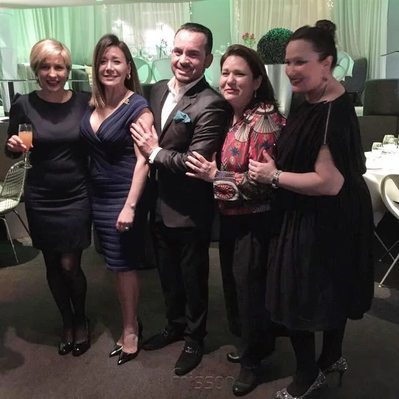 Karina e Karol Girão, Willfridy Mendonça, Katarina e Kamila Girão Wanderley