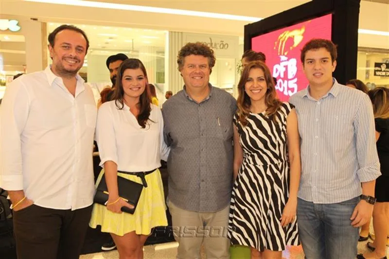 Adriano Nogueira, Livia Saboya, Evandro, Eliziane e Guilherme Colares