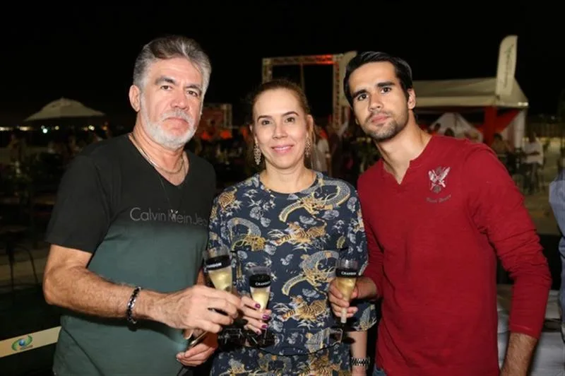 Alfredo, Luciana e Lucas Pearce