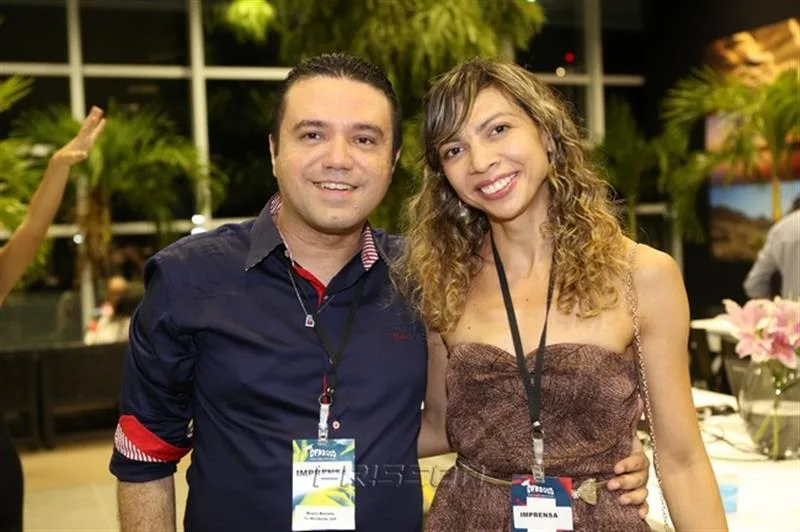 Bruno Barreto e Sandra Paz