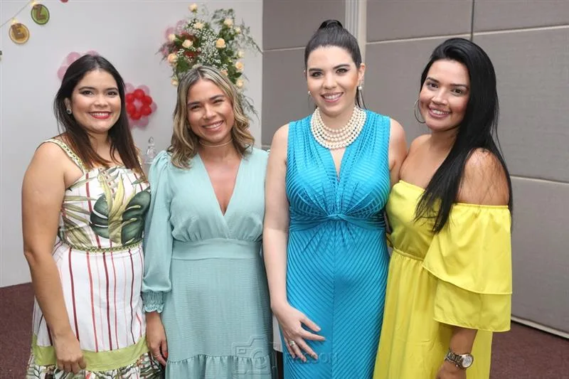 Claydiana Silva, Liziane Lima, Erica Pinheiro e Rannadia Jales