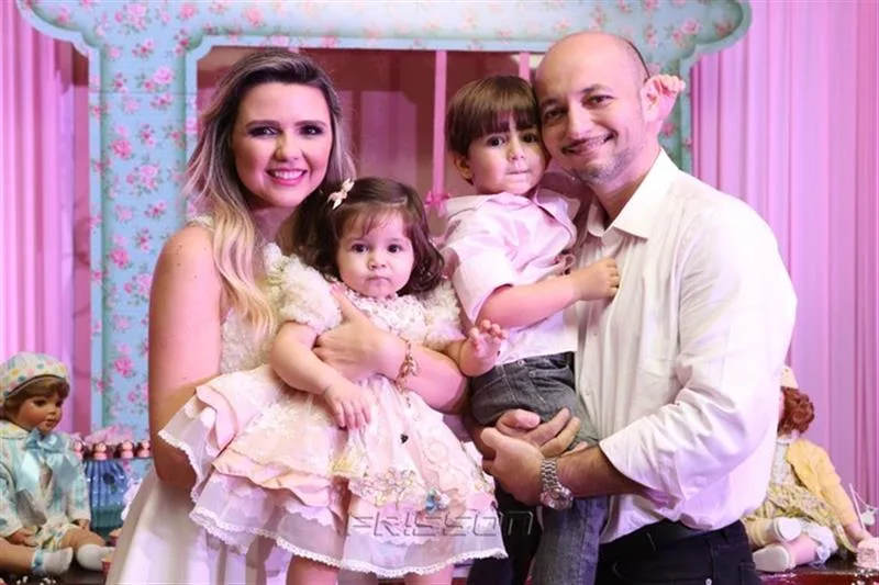 Ana Cândida, Ana Clara, Kalel e Jansen Araújo