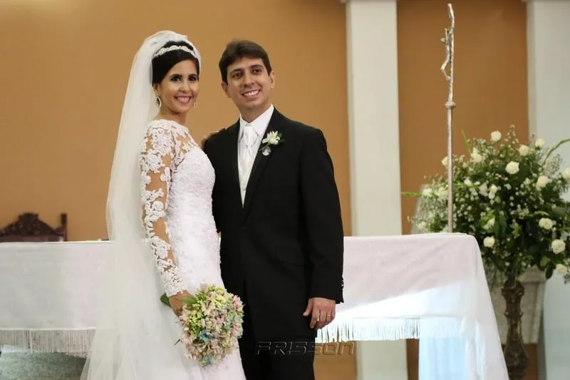 Alice Bonfim e Felipe Adjafre