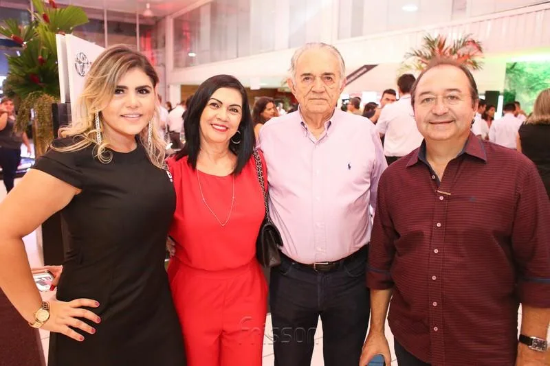 Cleiziane Rossi, Joaneide Costa, Raimundo Chaves e Reinaldo Rolim