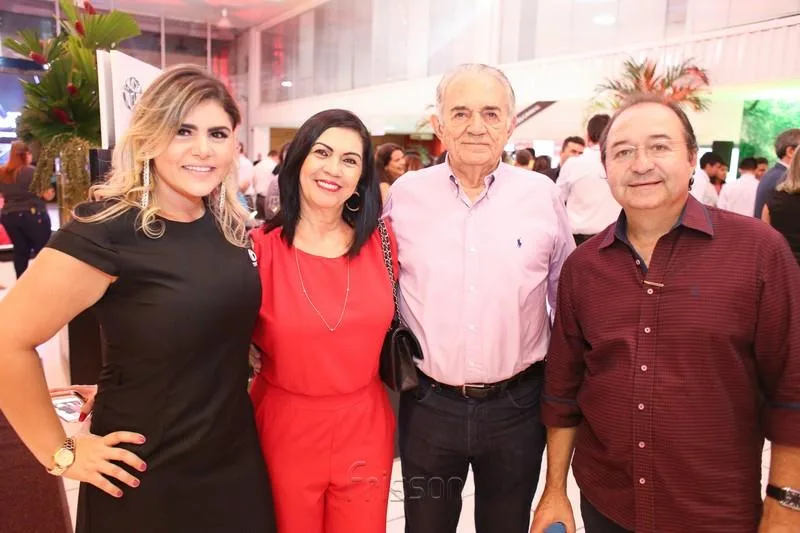 Cleiziane Rossi, Joaneide Costa, Raimundo Chaves e Reinaldo Rolim