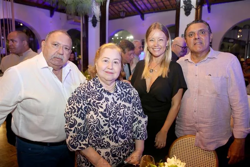 Antônio Augusto, Isabel Pires, Marcia Eli e Ricardo Diógenes