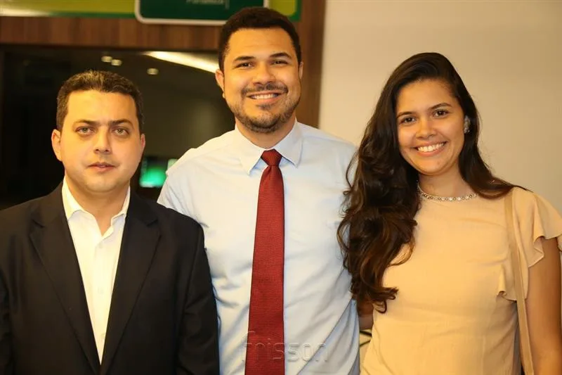 Alexandre Viana, Edeline Salles e Aline Telles