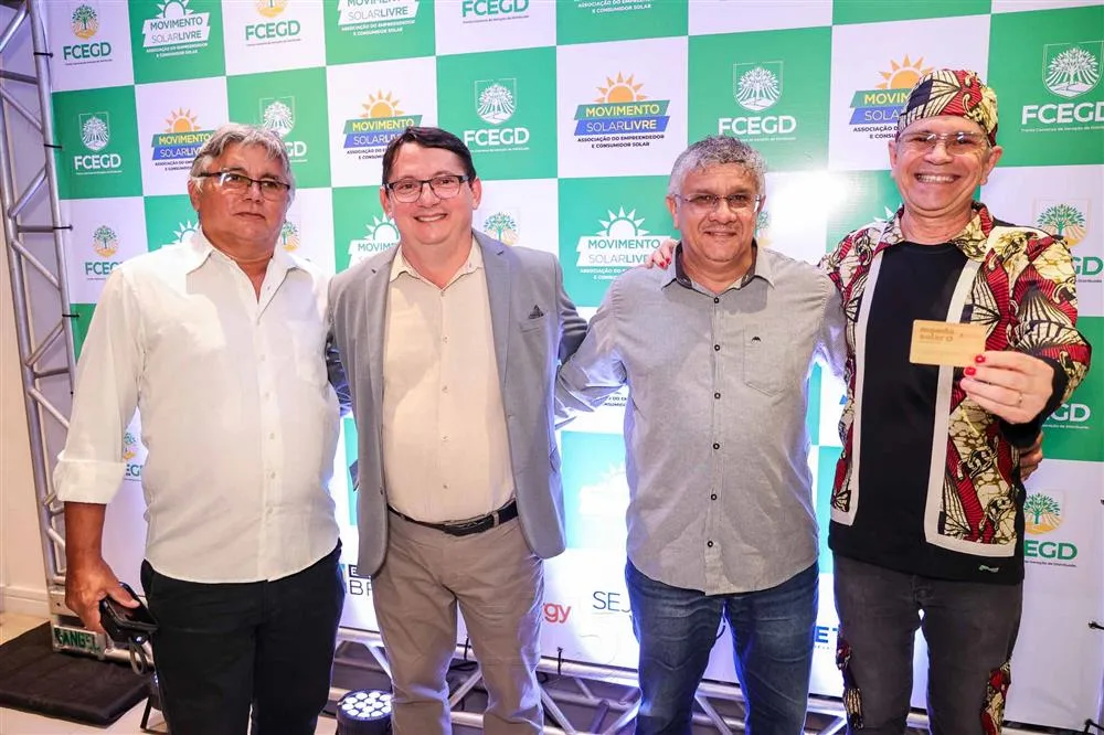 Eduardo Rodrigues, Vinícius Soares, Eudasio Alves e Joaquim Melo