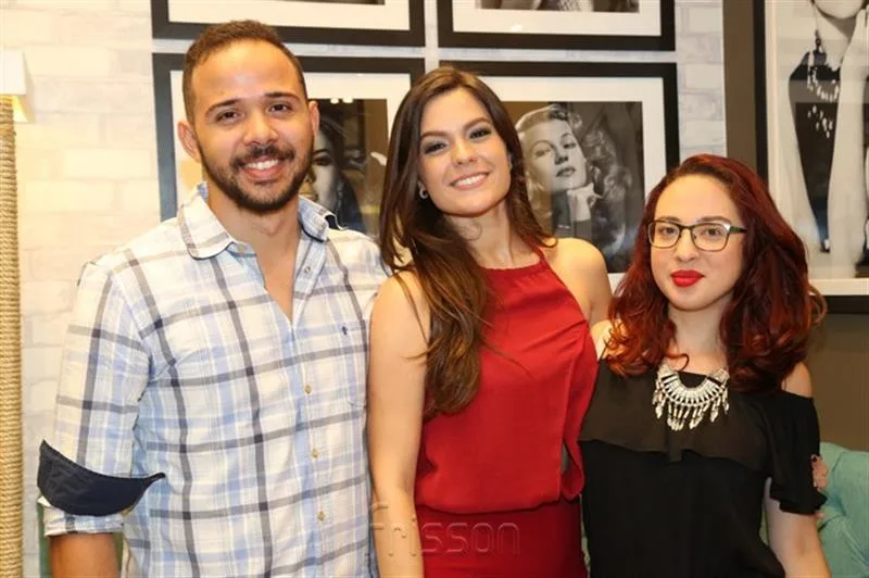 Daniel de Castro, Melissa Gurgel e Tatiane Alencar