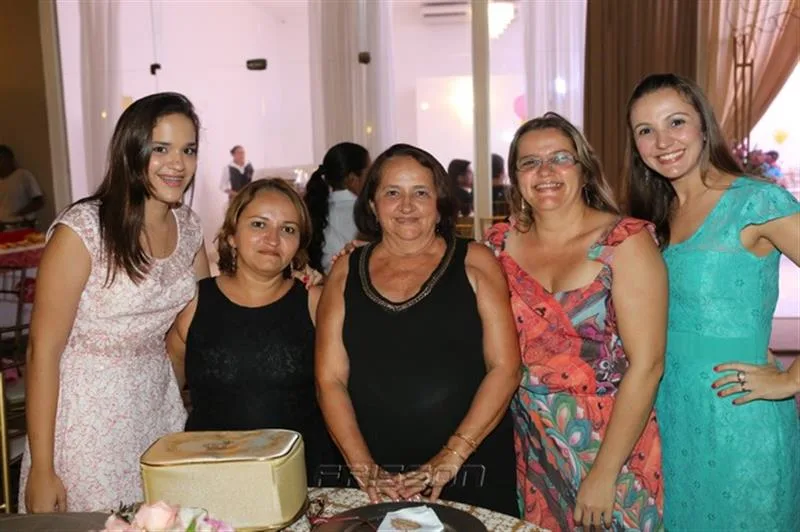 Bruna, Najla, Irene, Tatiana e Nadjane Rabelo