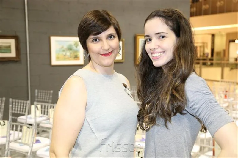 Andressa Baqui e Rebeca Vidal