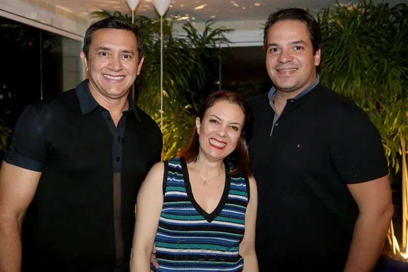 Andrade Mendonça, Manuella Brandão e Thiago Holanda