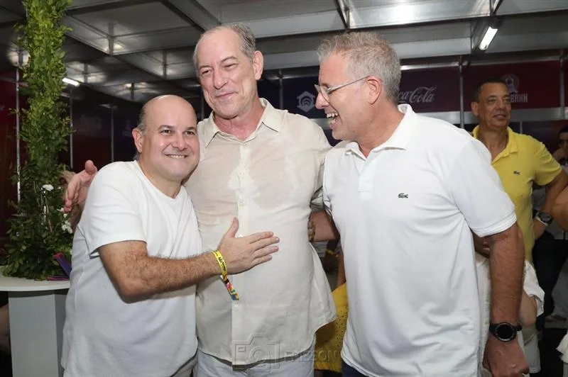 Roberto Cláudio, Ciro Gomes e Jorginho Albuquerque