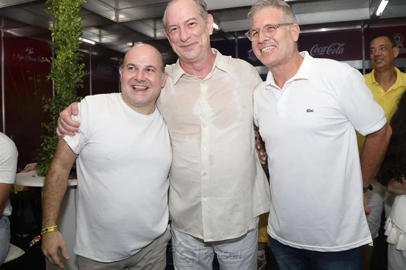 Roberto Cláudio, Ciro Gomes e Jorginho Albuquerque