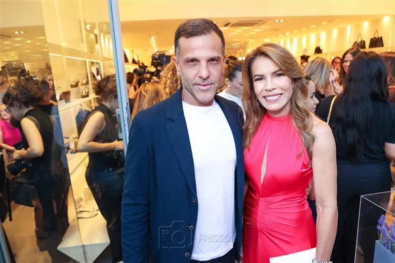 Alexandre Birman e Maira Silva