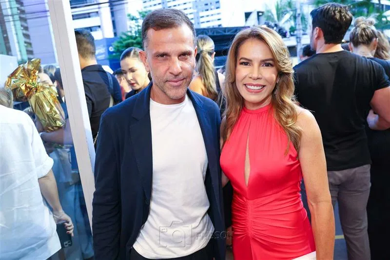 Alexandre Birman e Maira Silva