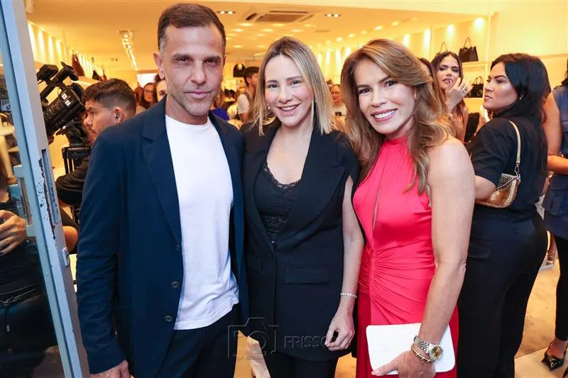 Alexandre Birman, Gaída Dias e Maira Silva