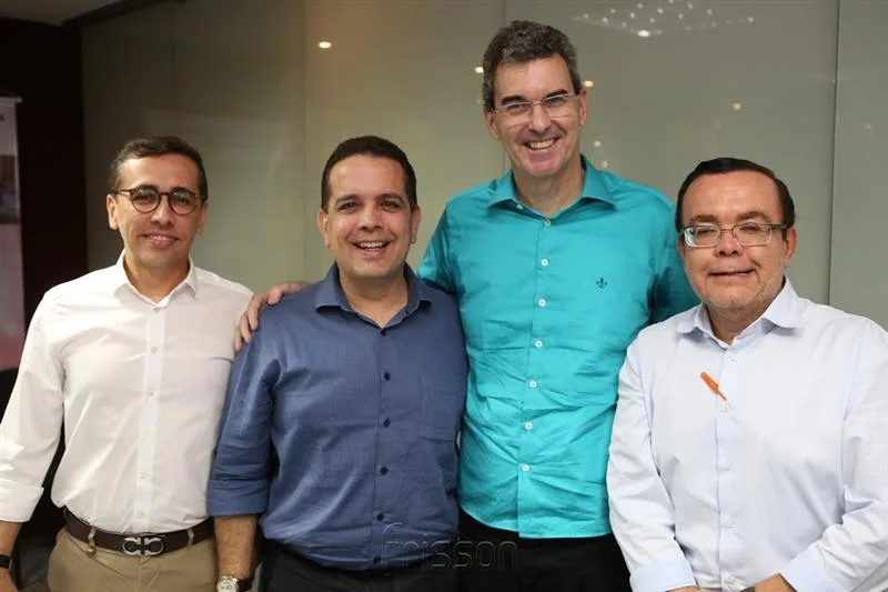 Delano, Germano Belchior, Geraldo Luciano e Alessandro Belchior