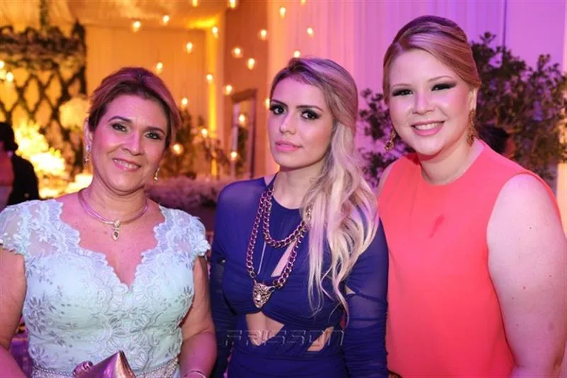 Alzira Falcão, Clarisse Brasil e Livia Araújo