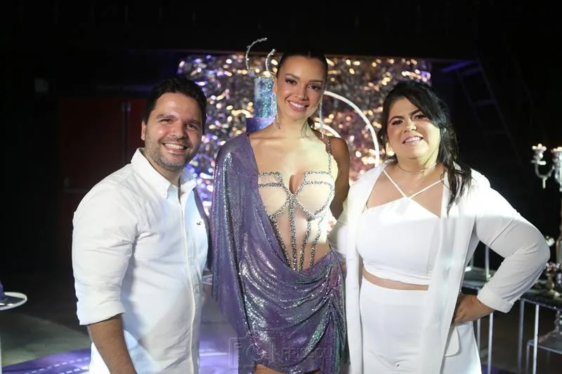 Antônio Mendes, Tamylle Oliveira e Ana Paula Mendes