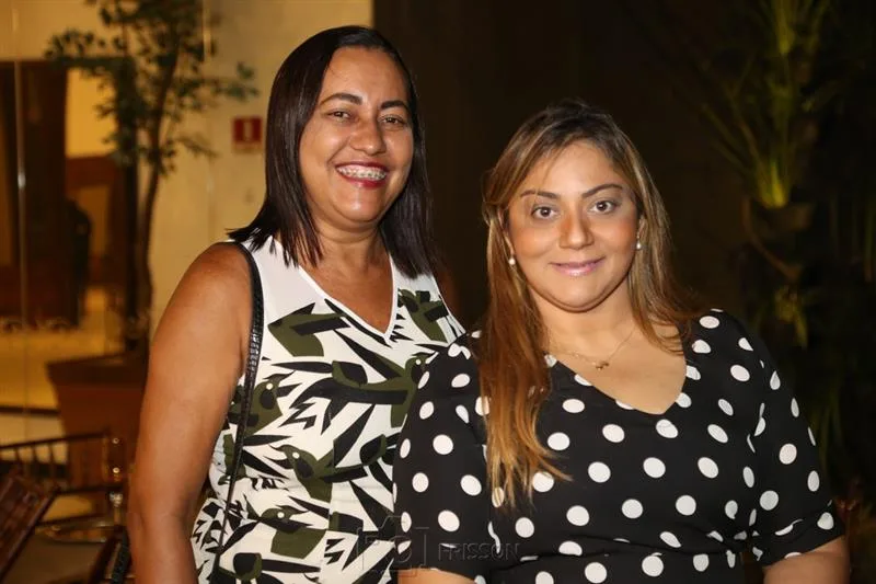 Aurilia Melo e Ivina Medeiros