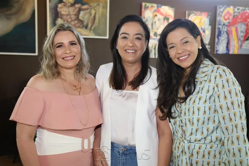 Alessandra Alves, Natália Mesquita e Priscila Costa