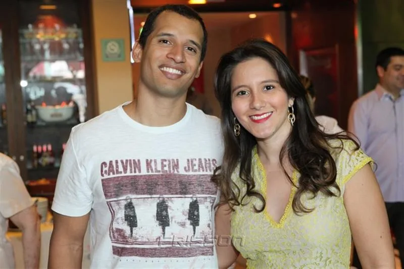 Edson Dantas e Débora Hanah