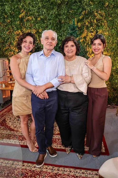 Cristiane, Marcos, Socorro e Marilia Trindade