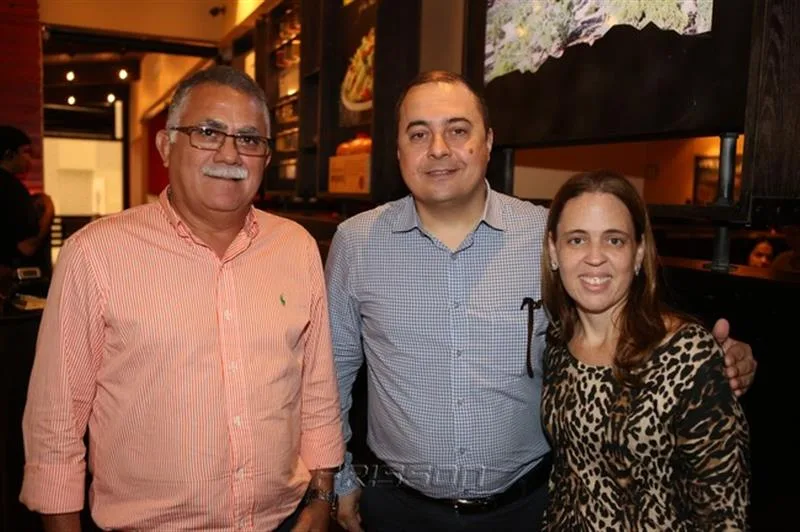 Gilmário Rebouças, Paulo Menezes e Raquel Mendonça