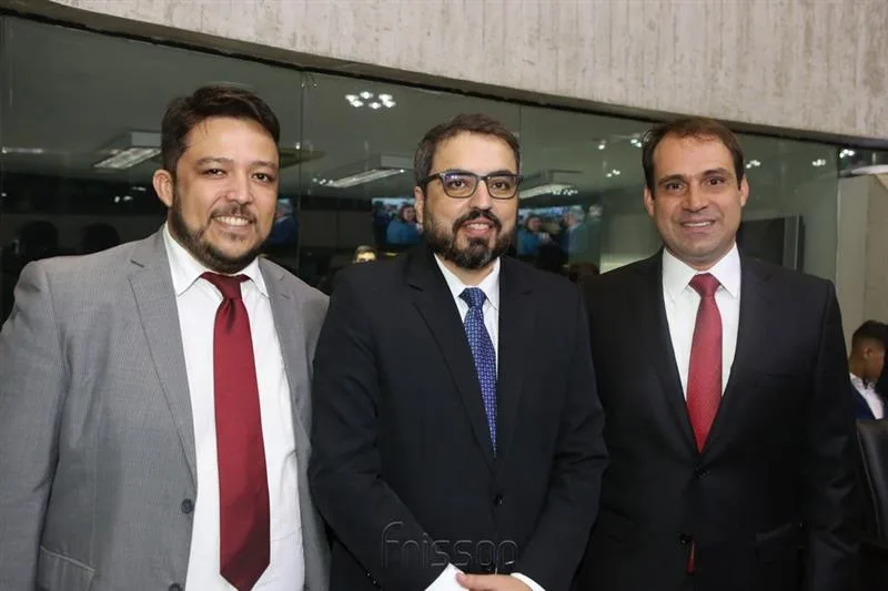 Demosthenes Batalha, Robson Loureiro e Salmito Filho
