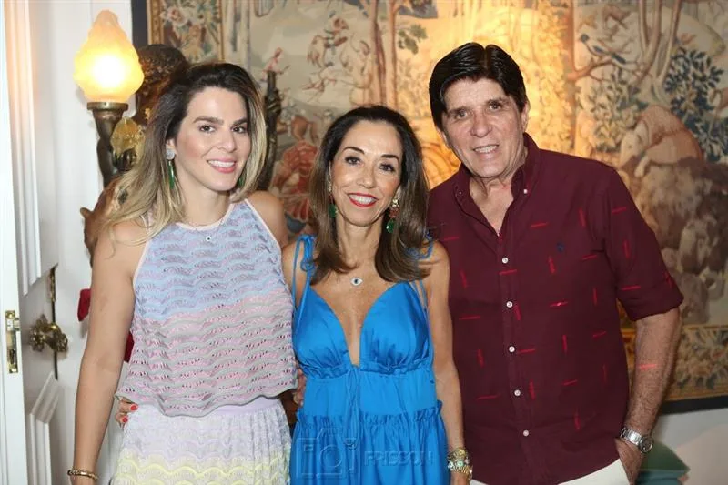 Amanda Távora, Márcia Távora e Dito Machado