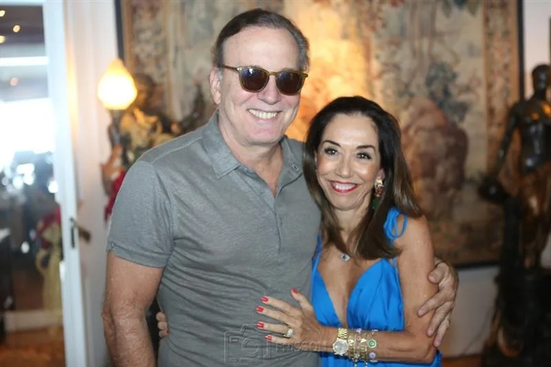 Binho Bezerra e Márcia Távora
